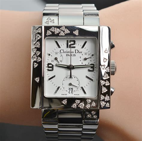 men's dior watches|christian Dior riva diamond watch.